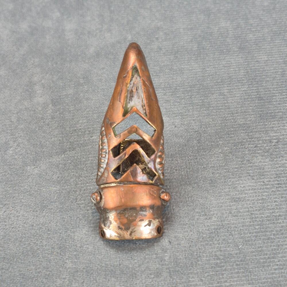 Medieval Steampunk Copper Talon Claw Ring Size 7 Adjustable